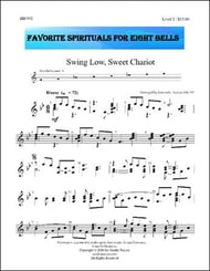 Favorite Spirituals for Eight Bells Handbell sheet music cover Thumbnail